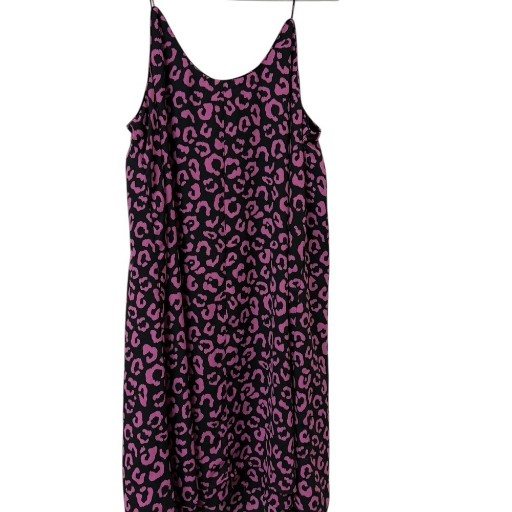 Alya Black and Pink Animal Print Dress - Picture 2 of 5